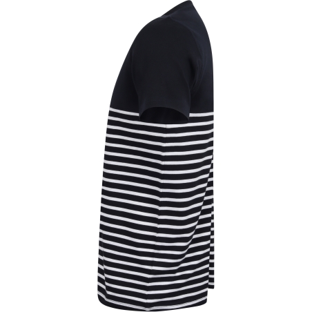 T-shirt breton à manches courtes