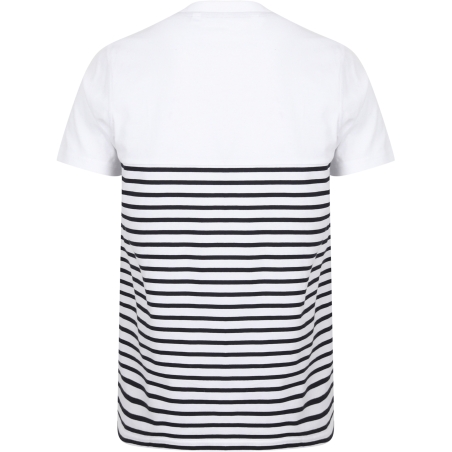 T-shirt breton à manches courtes