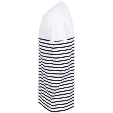 T-shirt breton à manches courtes