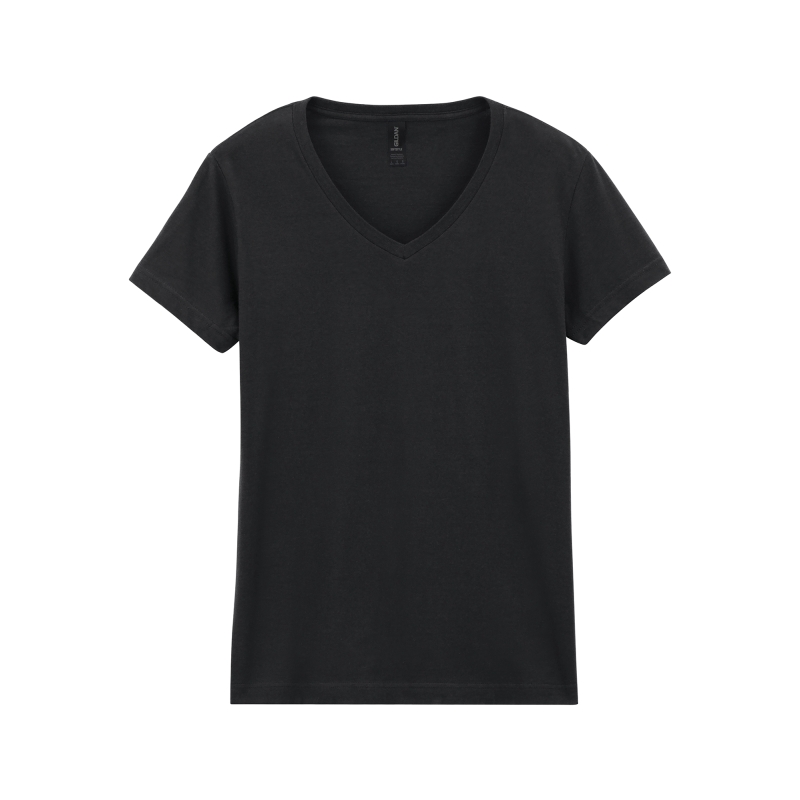 T-shirt femme col v Softstyle