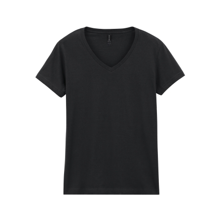 T-shirt femme col v Softstyle