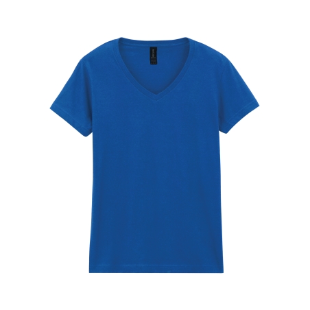 T-shirt femme col v Softstyle