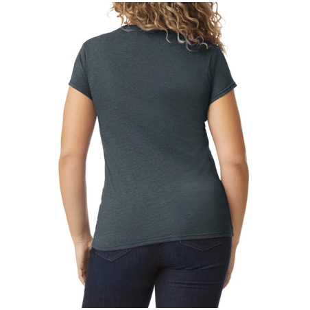 T-shirt femme col v Softstyle