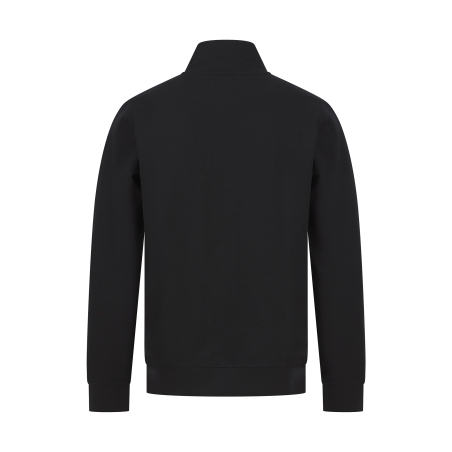 Sweat-shirt col zippé unisexe
