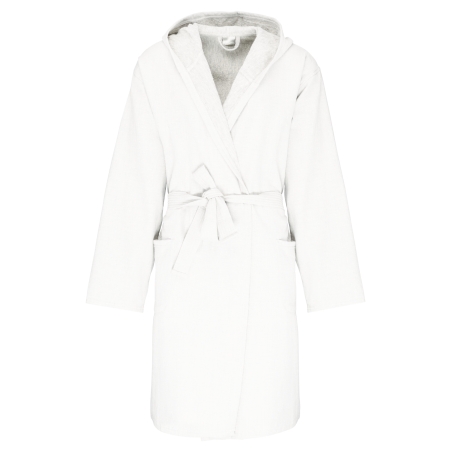 Peignoir de bain à capuche Bio
