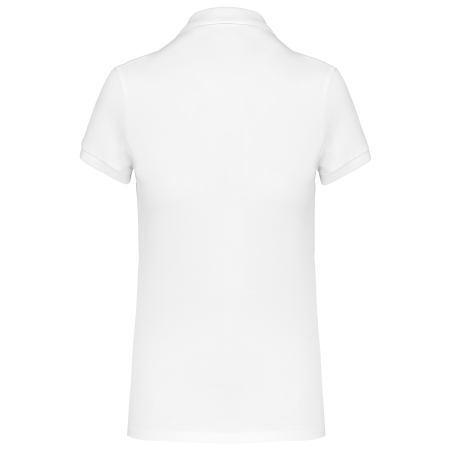 Polo Supima® manches courtes femme