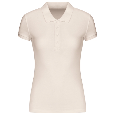 Polo piqué Bio manches courtes femme