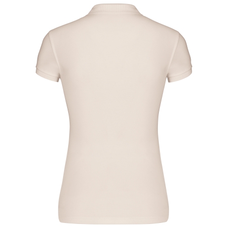 Polo piqué Bio manches courtes femme