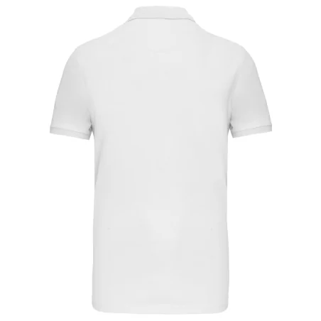 Polo piqué manches courtes homme