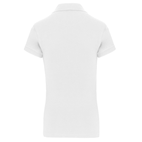 Polo piqué manches courtes femme