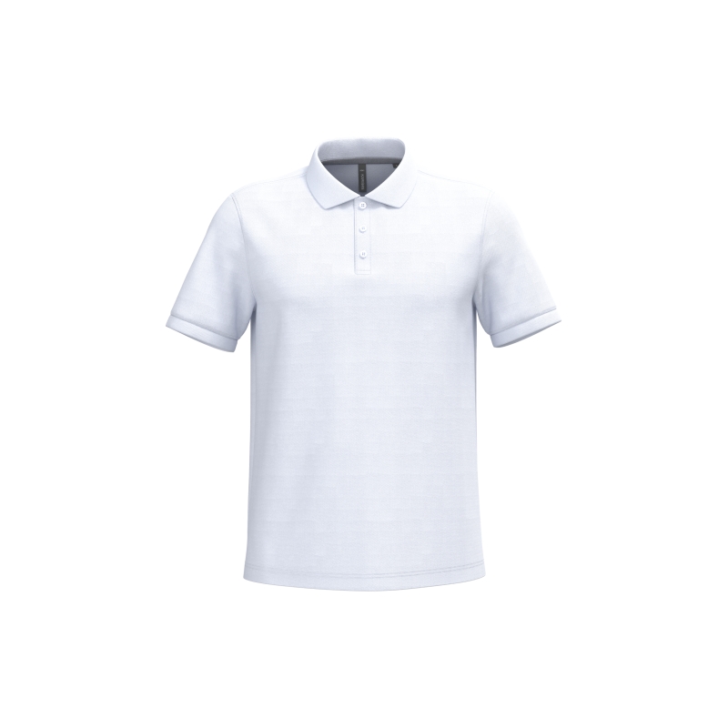 Polo piqué manches courtes homme
