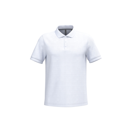 Polo piqué manches courtes homme