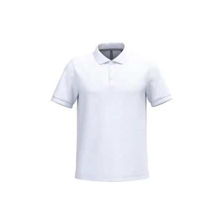Polo piqué manches courtes homme