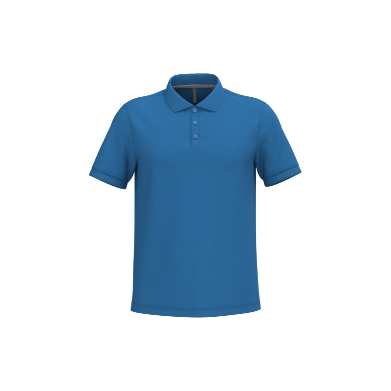 Polo piqué manches courtes homme