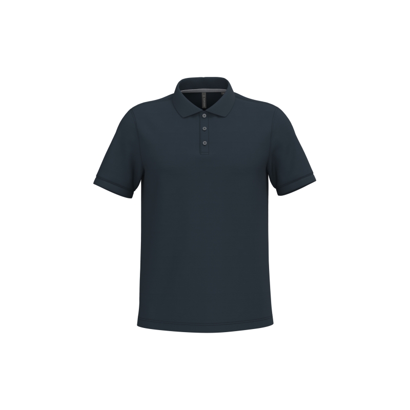 Polo piqué manches courtes homme