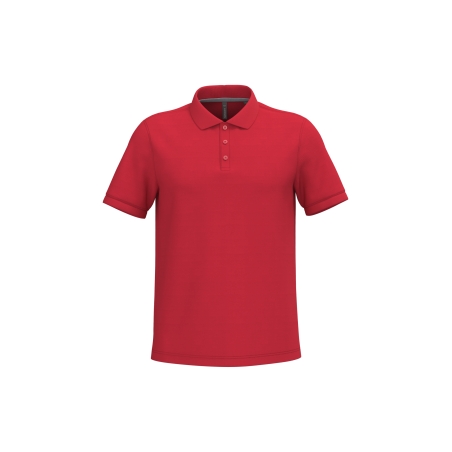 Polo piqué manches courtes homme