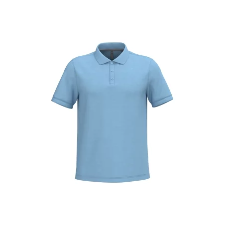 Polo piqué manches courtes homme