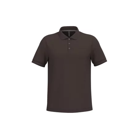 Polo piqué manches courtes homme