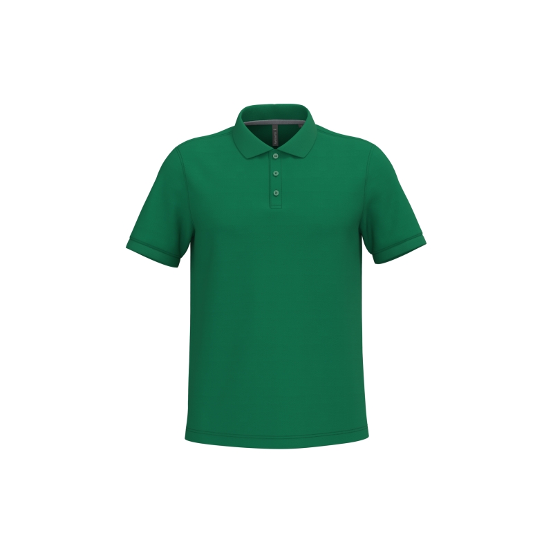Polo piqué manches courtes homme