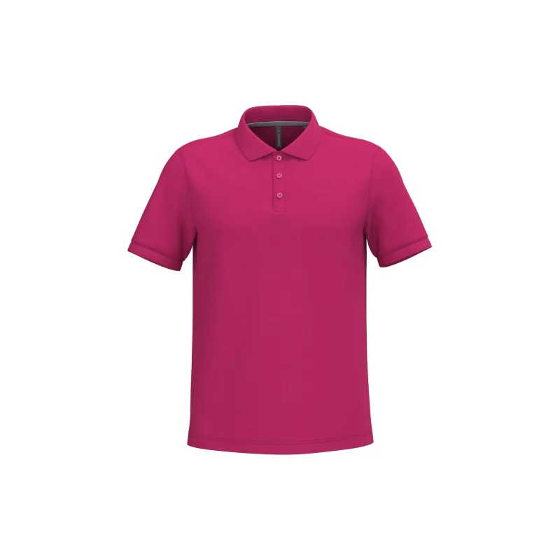 Polo piqué manches courtes homme