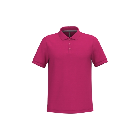 Polo piqué manches courtes homme
