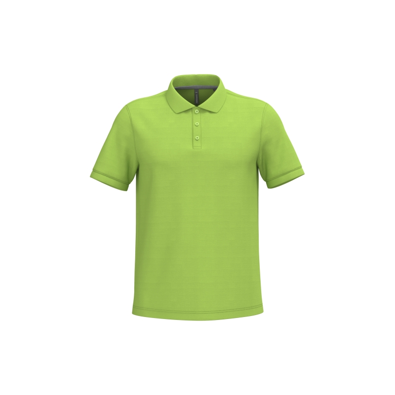 Polo piqué manches courtes homme