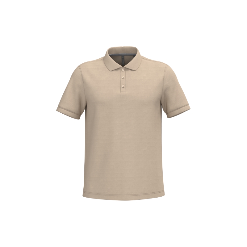 Polo piqué manches courtes homme