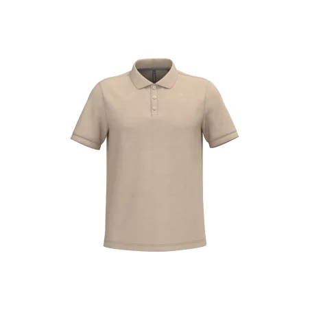 Polo piqué manches courtes homme
