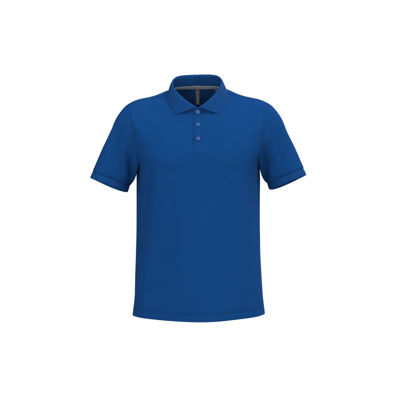 Polo piqué manches courtes homme