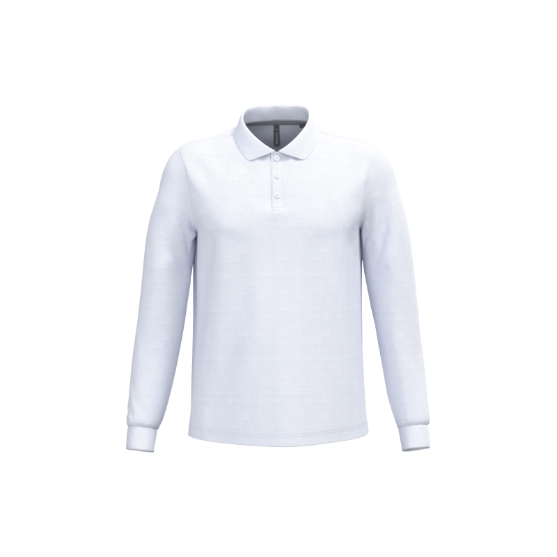 Polo manches longues homme