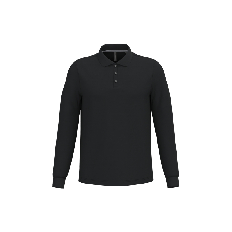 Polo manches longues homme