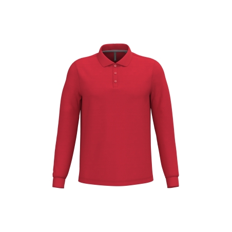 Polo manches longues homme