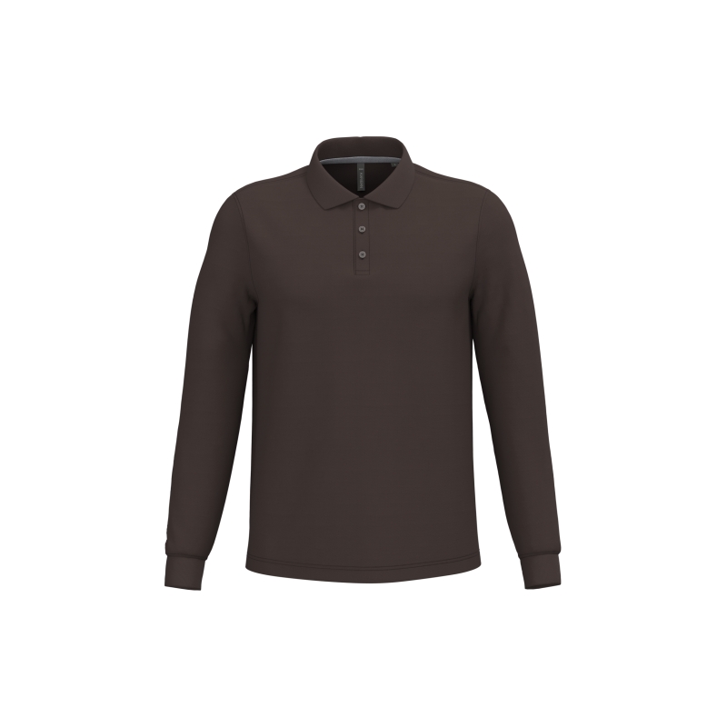 Polo manches longues homme
