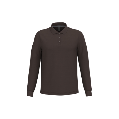 Polo manches longues homme