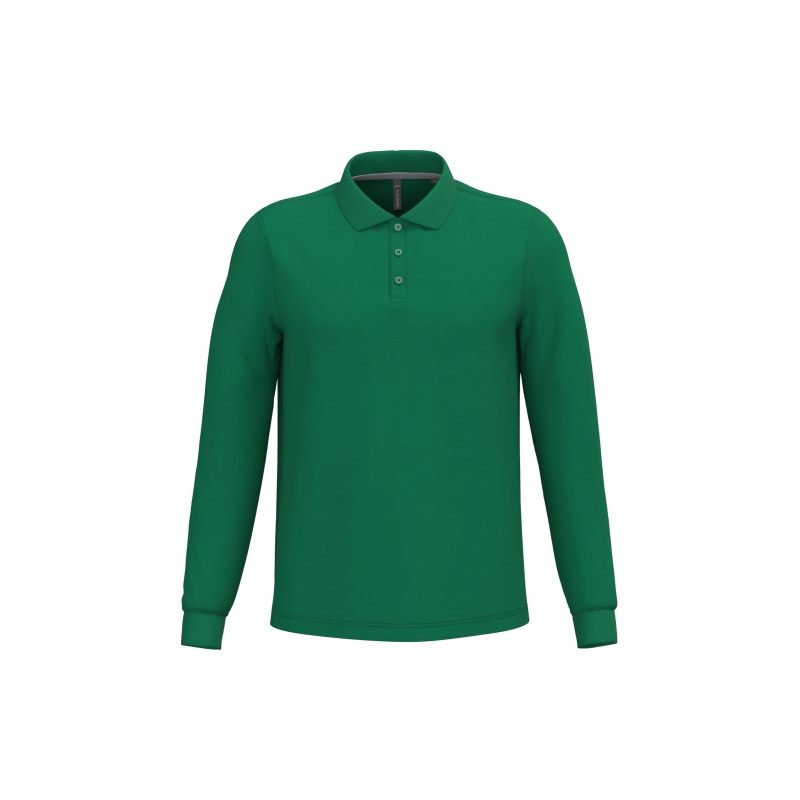 Polo manches longues homme