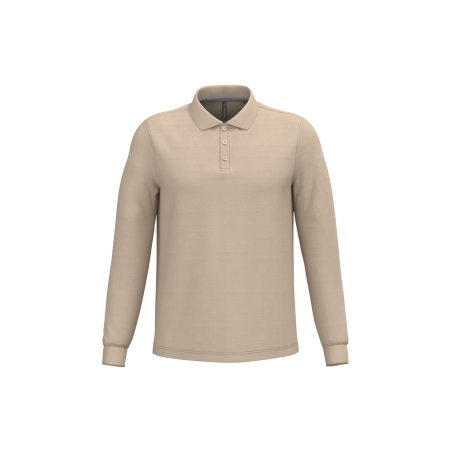 Polo manches longues homme