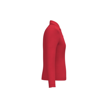 Polo manches longues femme