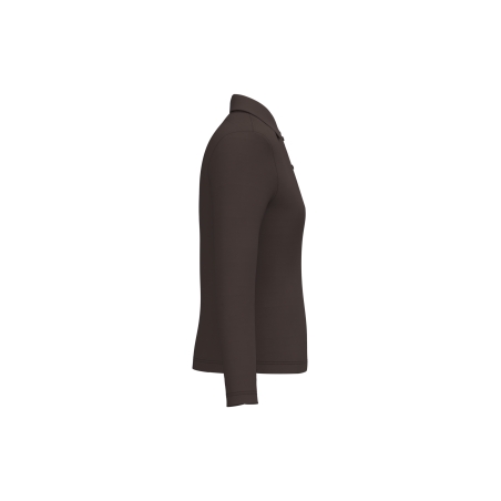 Polo manches longues femme
