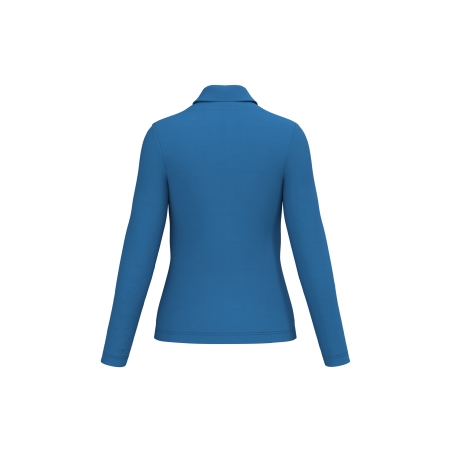 Polo manches longues femme