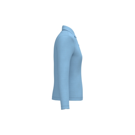 Polo manches longues femme