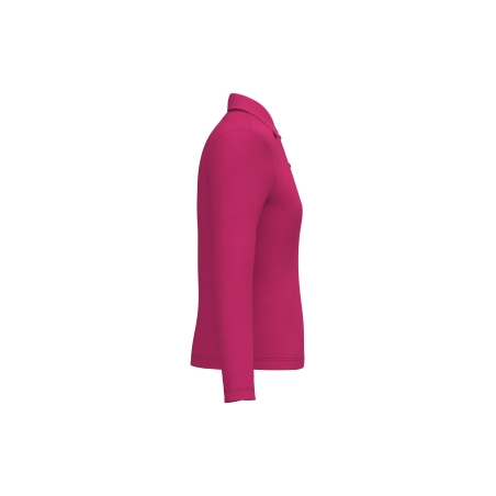 Polo manches longues femme