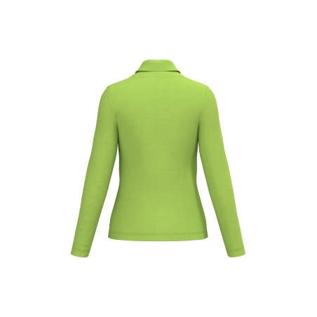 Polo manches longues femme