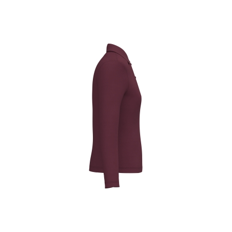 Polo manches longues femme