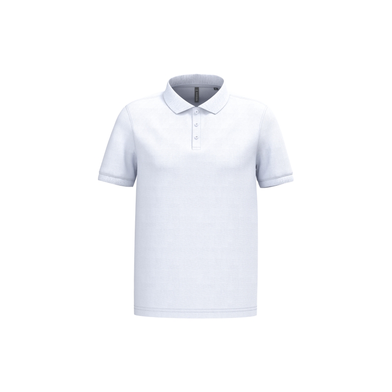 Polo piqué manches courtes homme