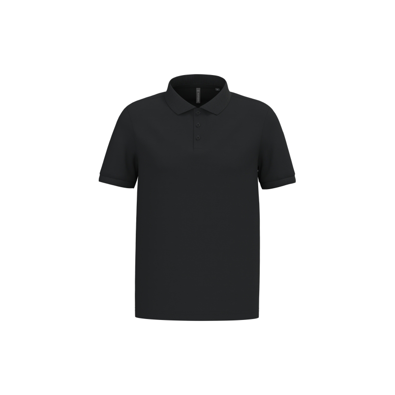 Polo piqué manches courtes homme