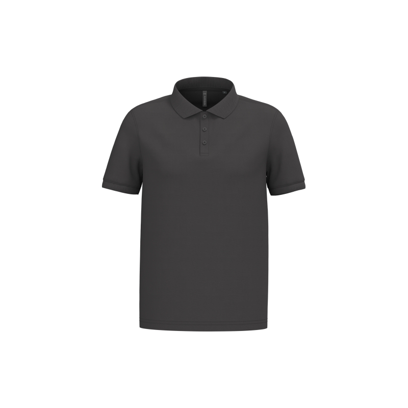 Polo piqué manches courtes homme