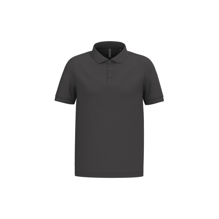 Polo piqué manches courtes homme