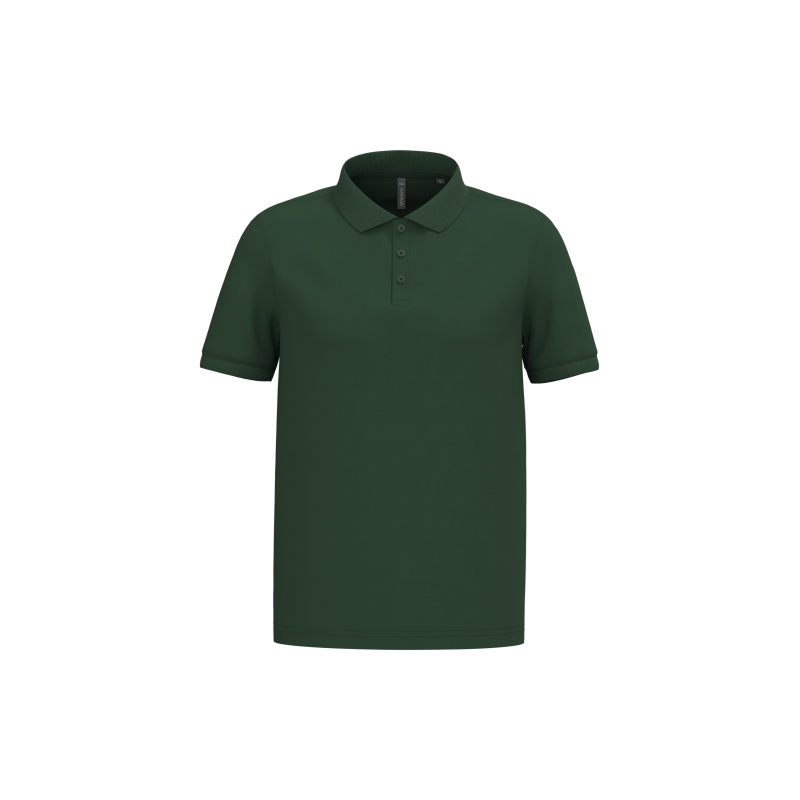 Polo piqué manches courtes homme