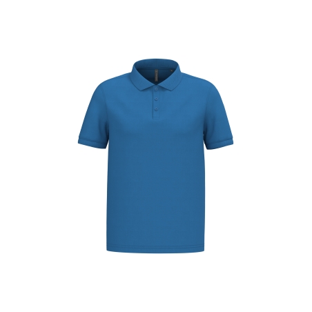 Polo piqué manches courtes homme