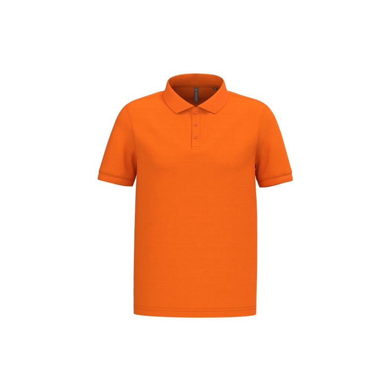 Polo piqué manches courtes homme